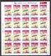 Nederland V1706 Verhuispostzegel 80ct zelfklevend vel van 20 zegels 1997 postfris/mnh