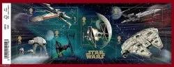 GRANDE-BRETAGNE 2015 STAR WARS MILLENIUM BLOC - M/S NEUF