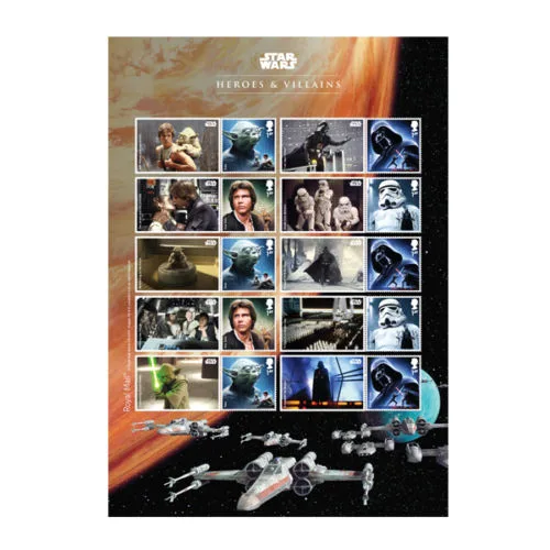 GREAT BRITAIN 2015 STAR WARS speciaal SMILERVEL POSTFRIS-MNH