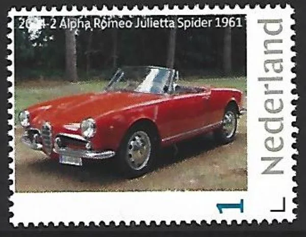 Nederland 2024-2 auto oldtimer: Alpha Romeo Spider postfris/mnh
