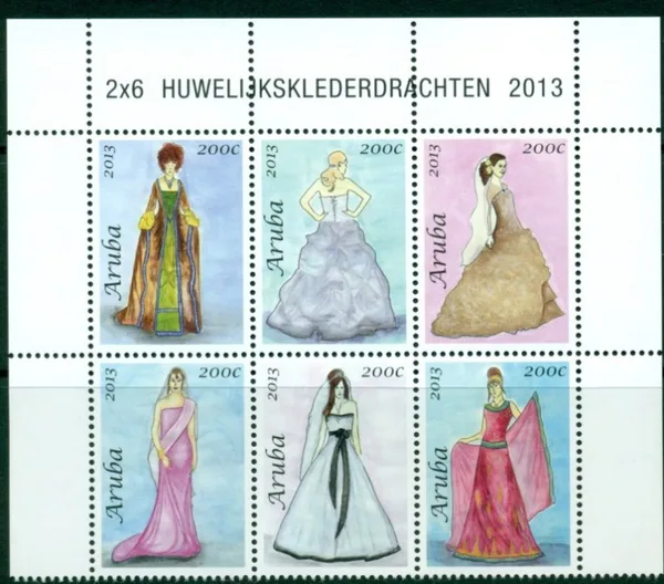 Aruba 669-564 Wedding Dresses 2013 MNH