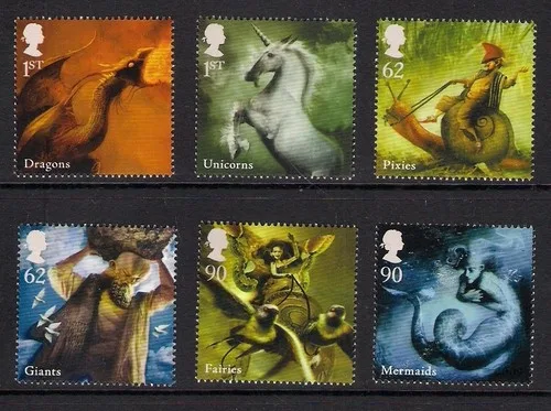 Gr.Britain 2009 Mythical creatures postfris/mnh