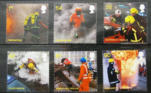 Gr.Britain 2009 Brandweer - Fire services postfris/mnh