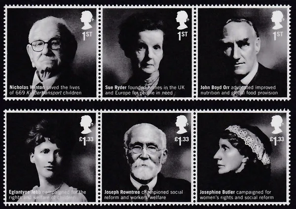 Gr. Britain 2016 Great Humanitarians postfris/mnh