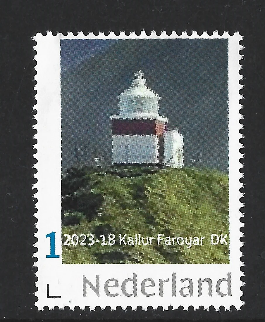 Niederlande 2023-18 Vuurtoren Kallur Leuchtturm Färöer postfrisch/mnh