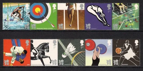 Gr.Britain 2009 Olympische spelen 1 postfris/mnh