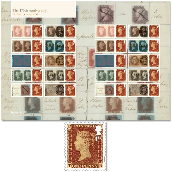 Gr. Britain 2016 one penney red smilervel MNH