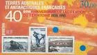 340 a blok 2 40 jaar Frans Antarctica blok/ms 1995 postfris