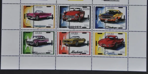 Aruba 2014 Auto´s motorcars postfris-mnhg