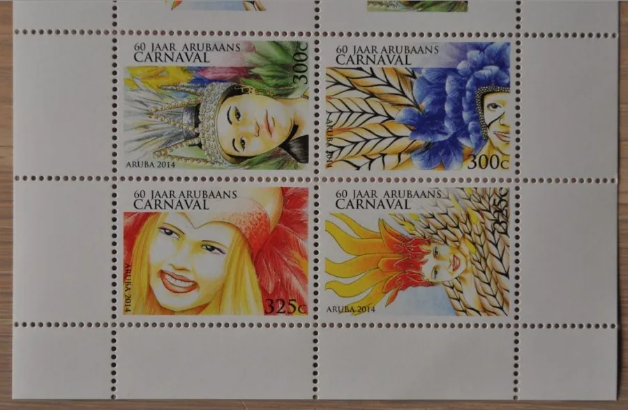 Aruba 2014 Carnaval postfris-mnh