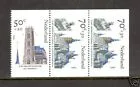 Nederland 1328abc zomerzegels, kerken uit pb 31 1985 postfris/mnh