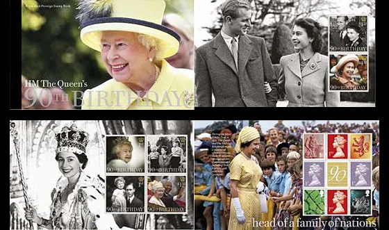 Großbritannien 2016 Königin Elisabeth II 90 Jahre Prestige-Booklet postfrisch/mnh