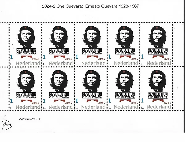 2024-2 Che Guevara: Ernesto Guevara 1928-1967 sheetlet postfris/mnh