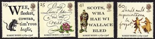Großbritannien 1996 Robert Burns postfrisch/mnh