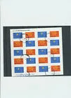 1662-1663 Decemberzegels Dick Bruna vel-sheetlet 1995 gestempeld V1662/1663