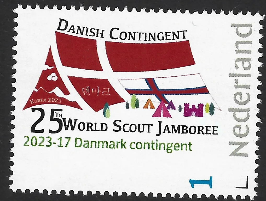 Niederlande 2023-17 Scouting Jamboree SeaManGeum Dänemark Kontingent postfrisch/mnh