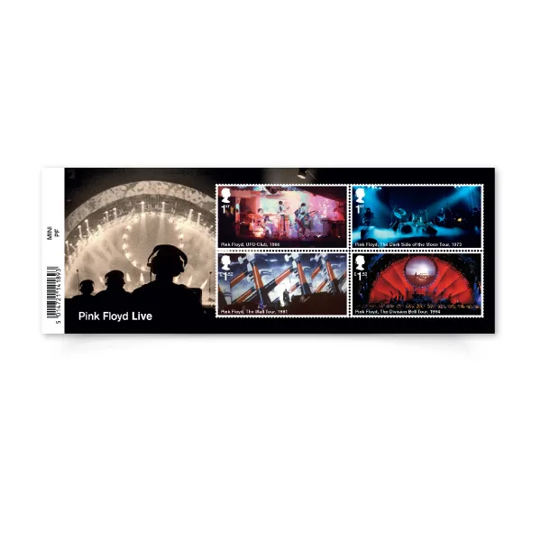 Great Britain 2016 Pink Floyd Music Block m/s MNH