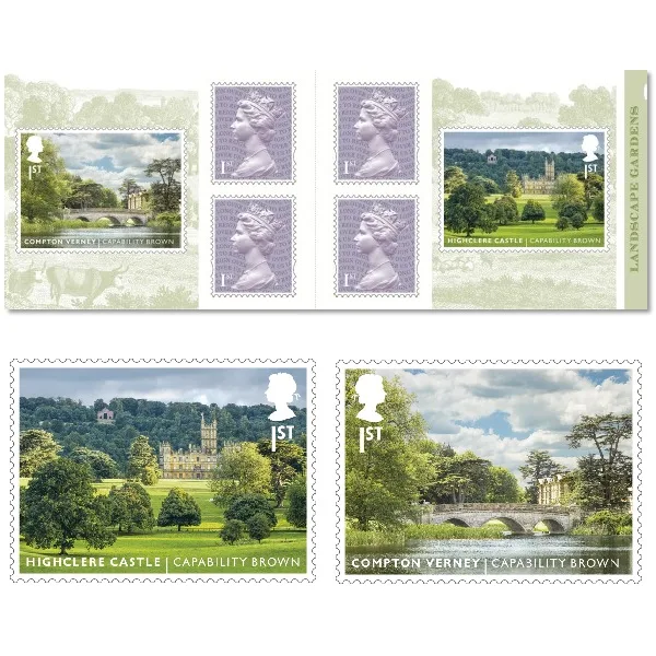Gr. Britain 2016 Landscape-gardens Heftchen postfrisch/mnh