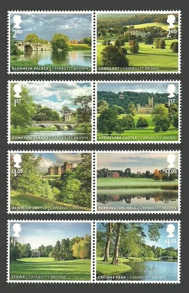 Gr. Britain 2016 Landscape-gardens postfris/mnh