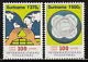 829-830 100 jaar internationaal Volleybal 1995 postfris