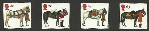 Gr.Britain 1997 Paarden van de Koningin - Queen's Horses postfris/mnh