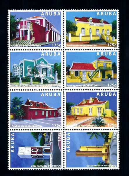 Aruba 2015 Monumenten monuments 840-847 postfris-mnh