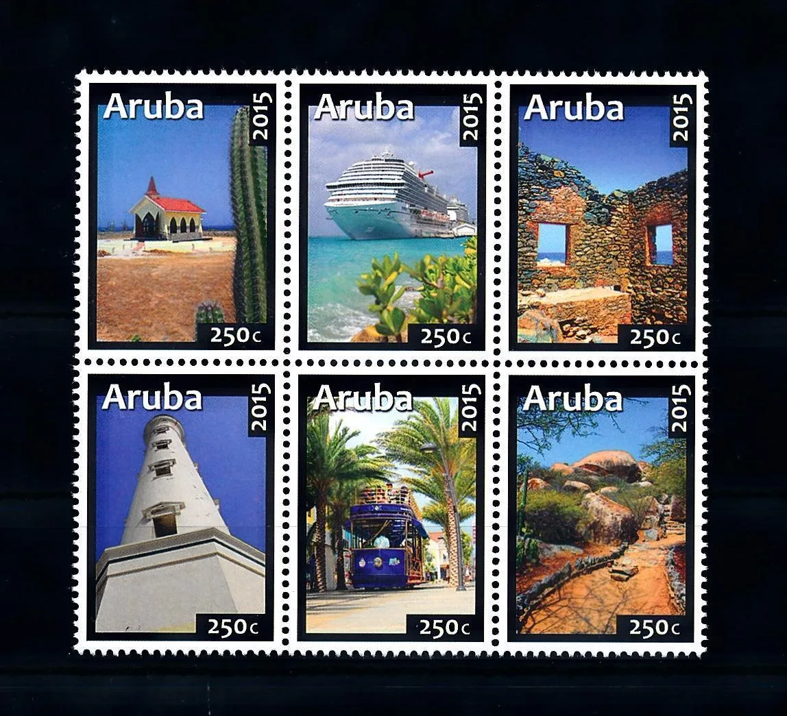 Aruba 2015 Tourism 848-953 MNH