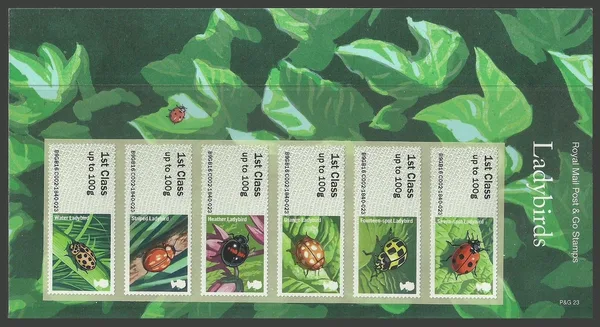 Gr. Britain 2016 Ladybirds insects Post and Go postfris/mnh