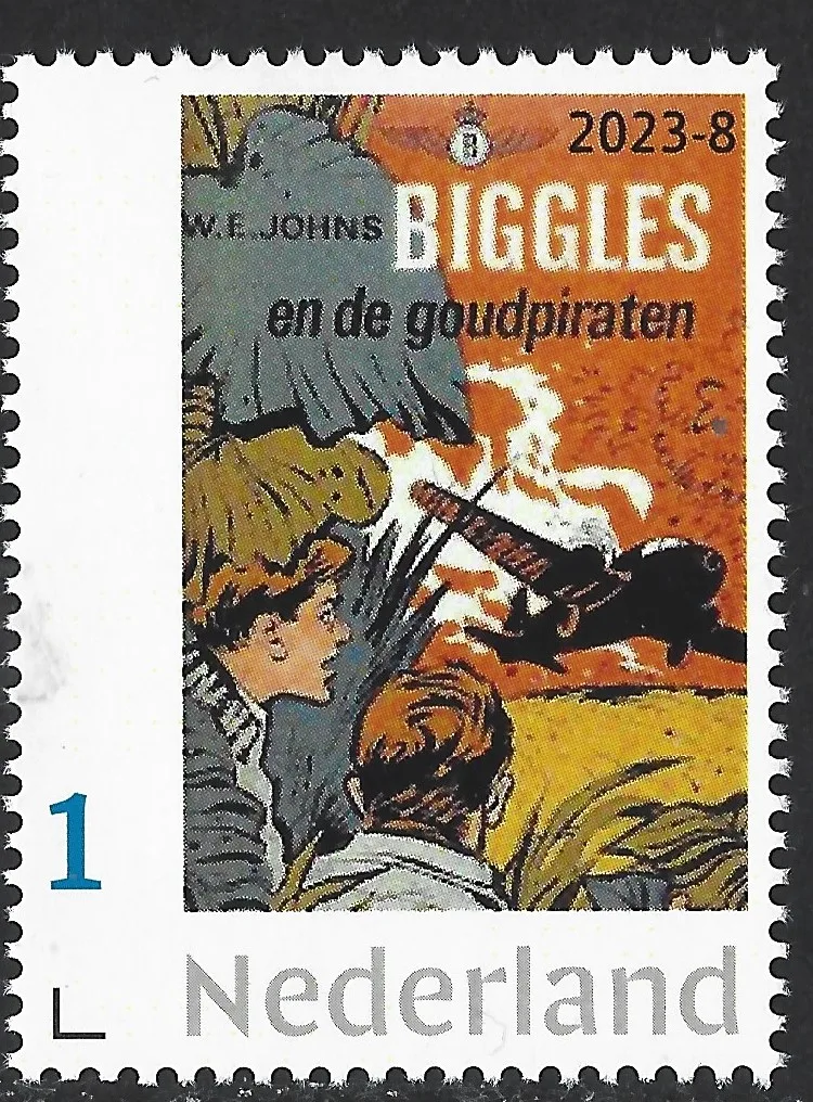 Pays-Bas 2023-8 Livres pour enfants Childrenbooks: Biggles et les Pirates d'or neuf/mnh