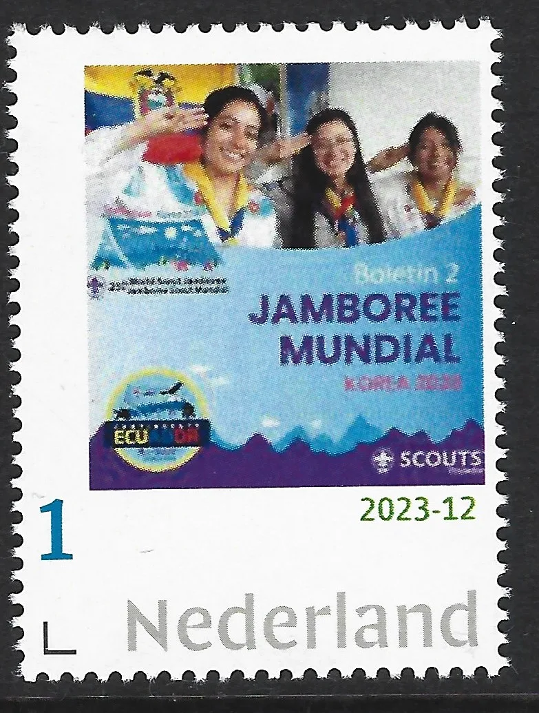 Pays-Bas 2023-12 Scouting Jamboree SeamanGeum Contingent Équateur neuf/nh