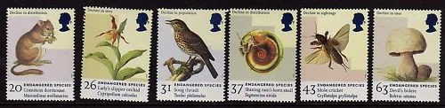 Gr.Britain 1998 Bedrohte Tierarten - Endangered species postfrisch/mnh