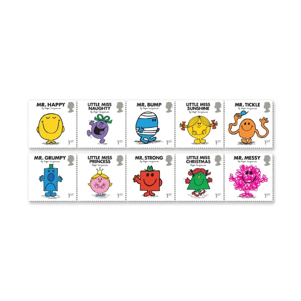 Great Britain 2016 Mr Men and Little Miss MNH