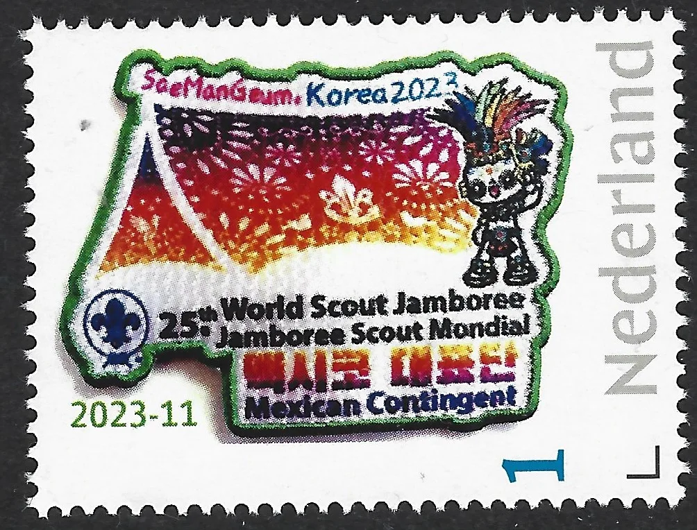 Pays-Bas 2023-11 Jamboree Scout SeamanGeum Mexique contingent neufs/mnh