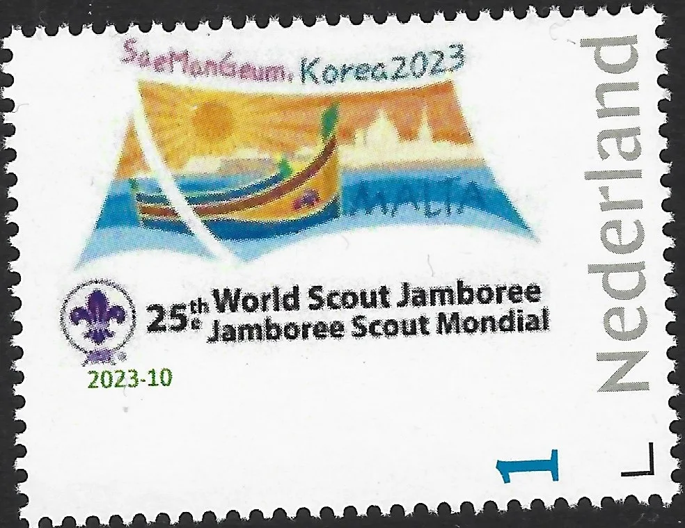 Pays-Bas 2023-10 Scouting Jamboree SeaManGeum Corée du Sud Contingent Malte neuf/nmh