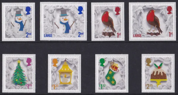 Gr. Britain 2016 Kerstzegels christmas postfris/mnh