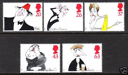 Gr.Britain 1998 Komieken - Comedians postfris/mnh