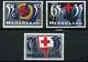 Nederland 1381-1383 Rode Kruis- Red Cross 1987 postfris/mnh