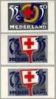Nederland 1384abc Rode Kruis uit pb 36 1987 postfris/mnh