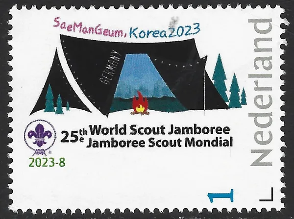 Nederland 2023-8 Scouting Jamboree SeamanGeum SKorea Deutschland contingent