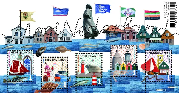 Nederland 3412 Mooi Nederland verzamelblok 15 blok-m/s 2016 postfris/mnh