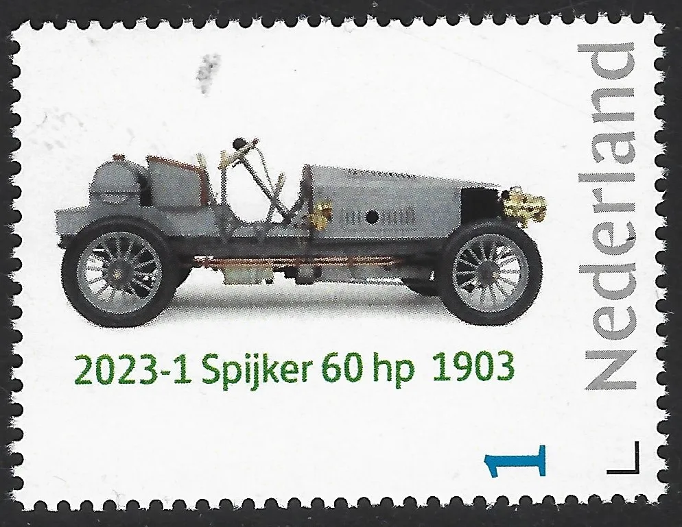 Pays-Bas 2023-1 Voiture de collection : Spijker 60-HP neuf/mnh