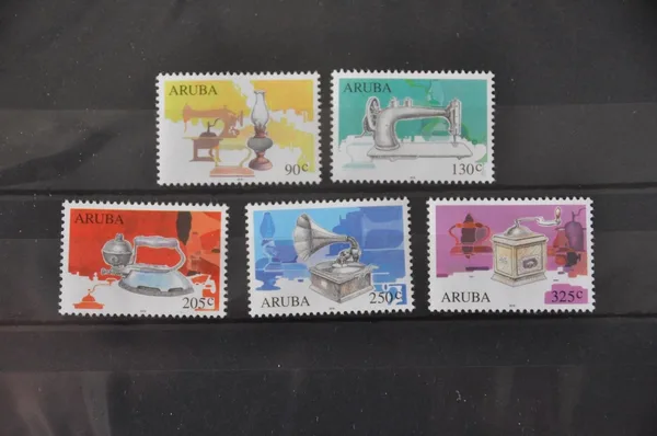 Aruba 2016 Antieke voorwerpen antiques 911-915 postris-mnh