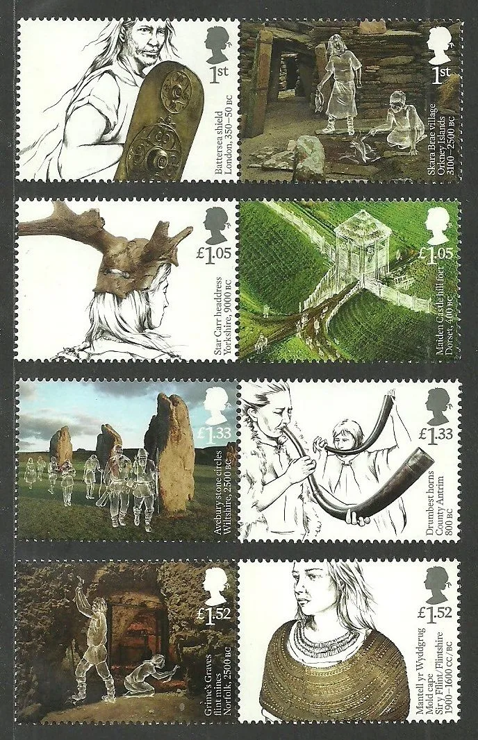 Gr. Bretagne 2017 Gr. Britannie dans l'antiquité postfris/mnh