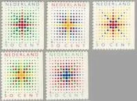 Nederland 1391-1395 Decemberzegels uit pb 37 1987 postfris/mnh