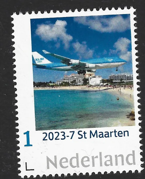 Netherlands Caribbean Netherlands 2023-7 St Maarten airplane MNH