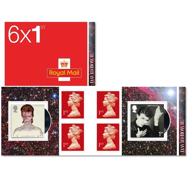 Great Britain 2017 DAVID BOWIE stamps booklet MNH