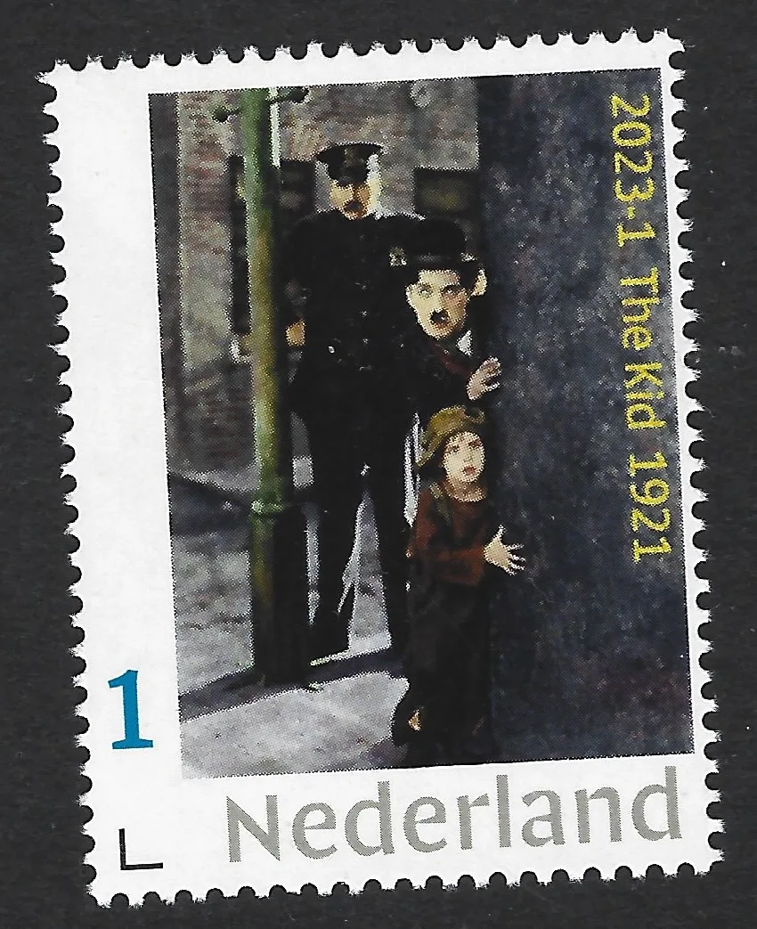Niederlande 2023-1 Charlie Chaplin The Kid 1921 postfrisch/mnh