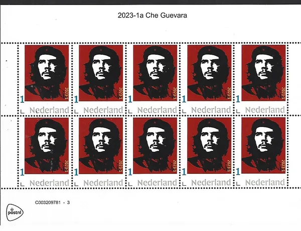 Netherlands 2023-1a Che Guevara sheet MNH