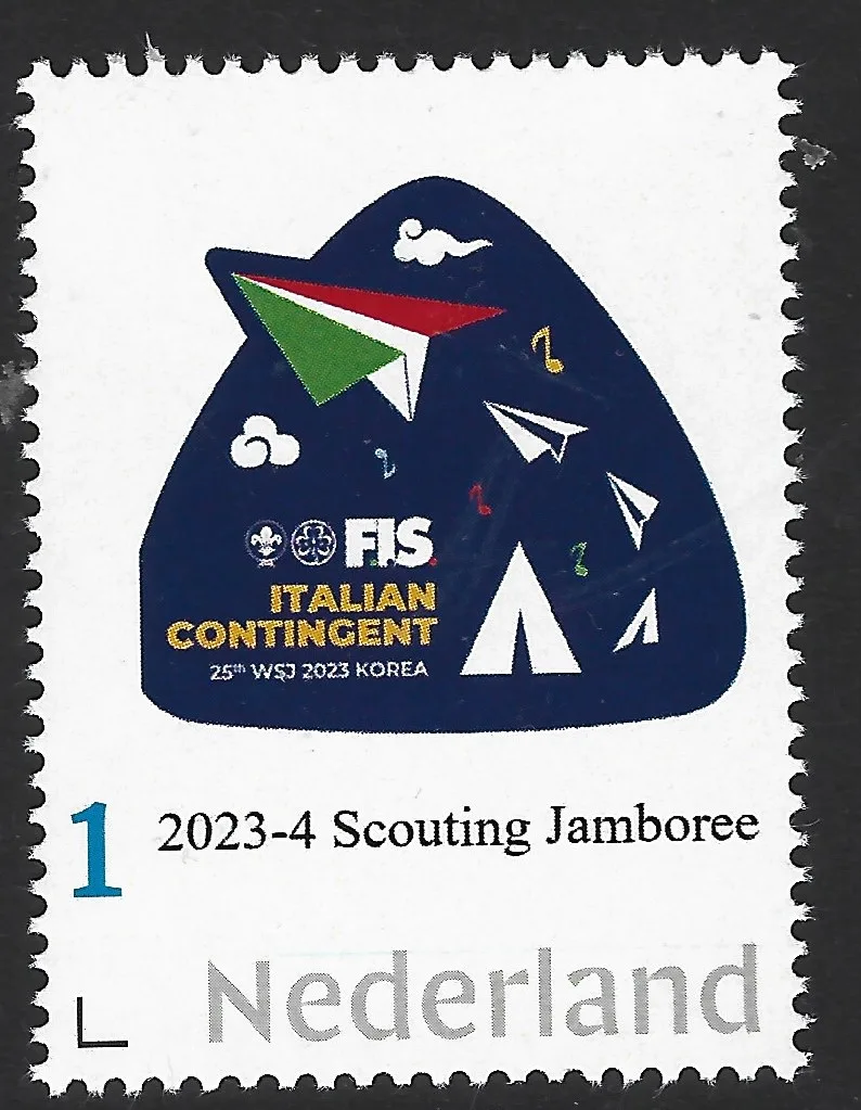 Niederlande 2023-3 Scouting Jamboree SeaManGeum Z.Korea Italienische Delegation postfrisch/mnh