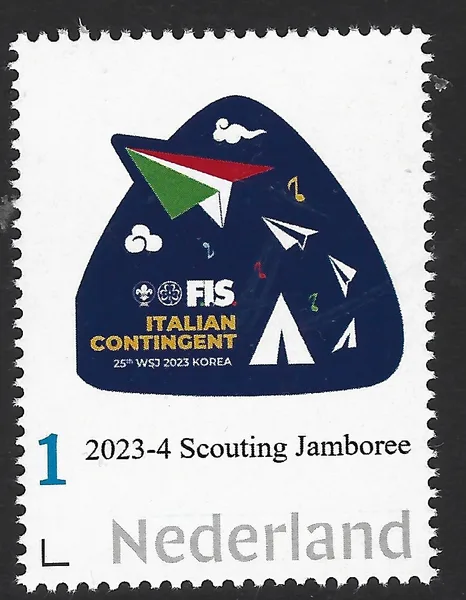 Nederland 2023-3 Scouting Jamboree SeaManGeum Z.Korea Italian contingent postfris/mnh
